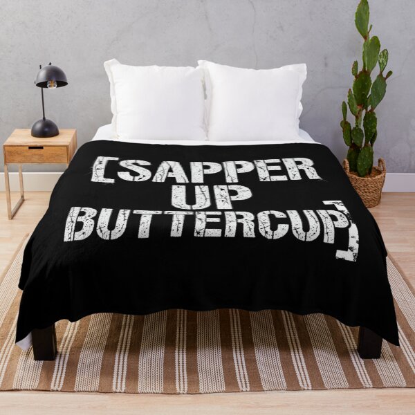 Item preview, Sapper Up Buttercup – Funny Combat Engineer Military Motivation Quote designed and sold by w66aboo.