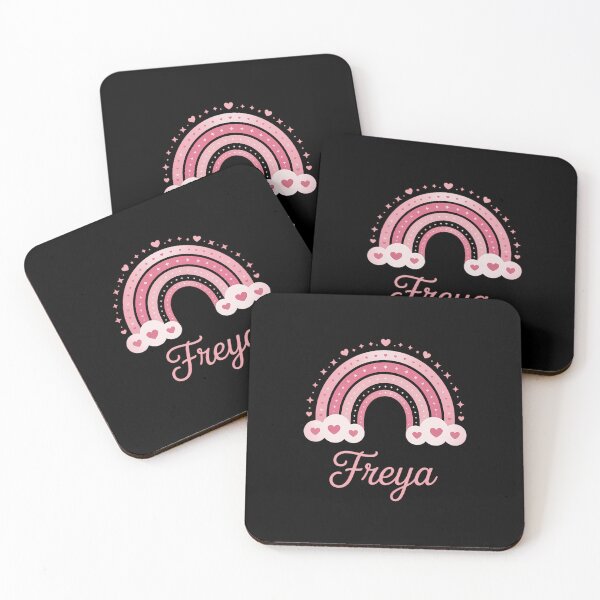 Item preview, Freya Name Personalized Women Pink Rainbow Freya designed and sold by EllenJast.