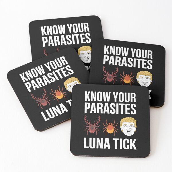 Item preview,  Know Your Parasites Anti Trump Tick 2024 Election designed and sold by MarkLeedsArt.