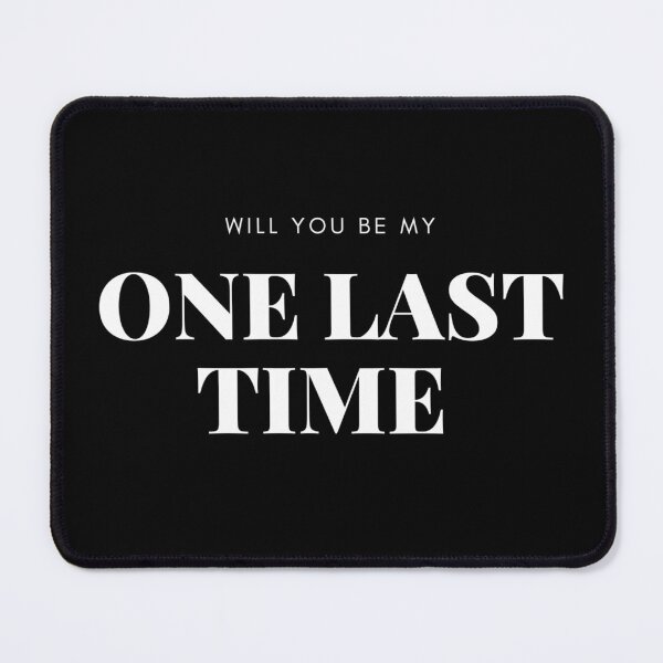 Item preview, One Last Time – Minimalist Love Quote Typography Design designed and sold by SivaAura.