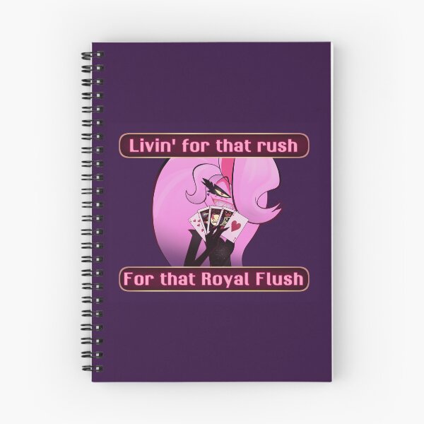 Item preview, Hellaverse - Angel Dust Royal Flush designed and sold by Enter-The-Darkside.