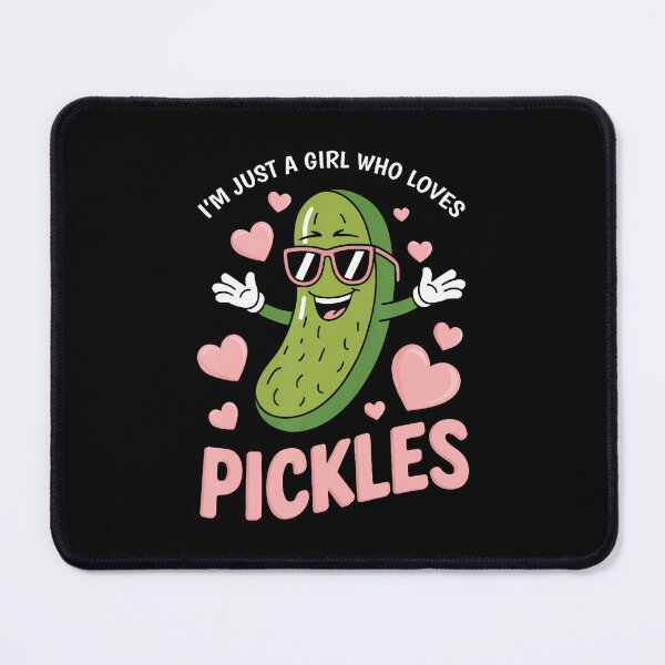 Item preview, I'M Just A Girl Who Loves Pickles designed and sold by kallerqptart.