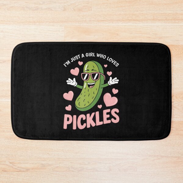 Item preview, I'M Just A Girl Who Loves Pickles designed and sold by kallerqptart.
