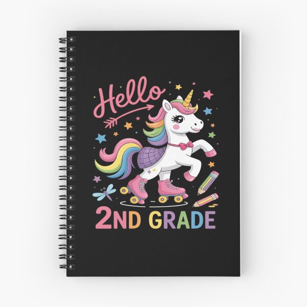 Item preview, Hello 2nd Grade Back to School Unicorn Teacher designed and sold by ProudForFunny.