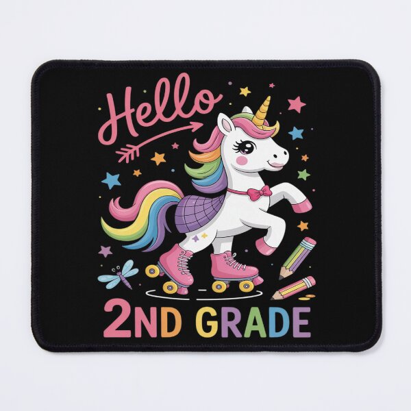 Item preview, Hello 2nd Grade Back to School Unicorn Teacher designed and sold by ProudForFunny.