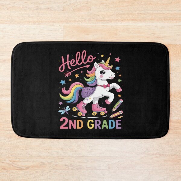 Item preview, Hello 2nd Grade Back to School Unicorn Teacher designed and sold by ProudForFunny.