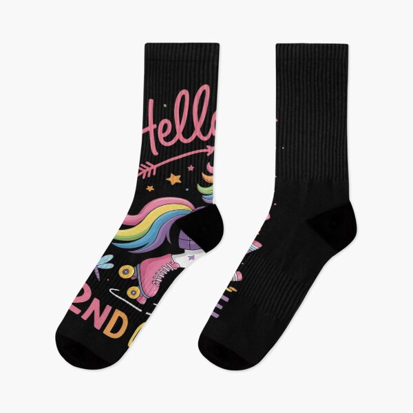 Item preview, Hello 2nd Grade Back to School Unicorn Teacher designed and sold by ProudForFunny.