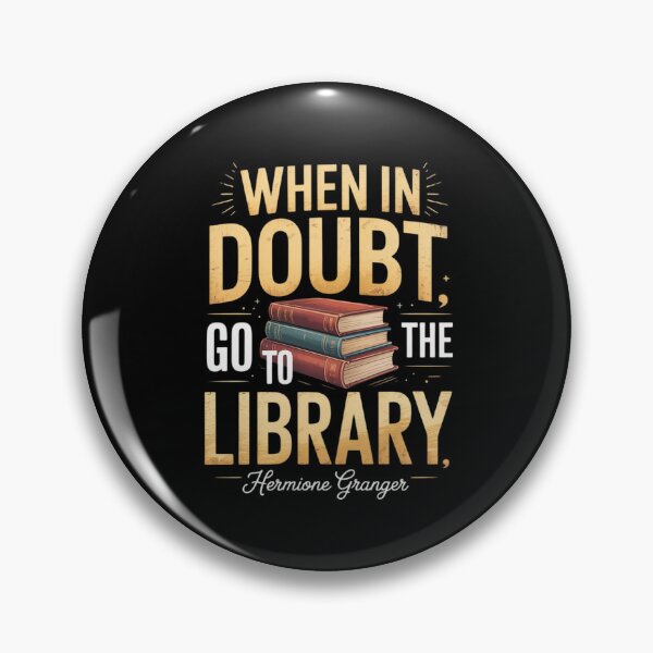 Item preview, When In Doubt Go To The Library  designed and sold by DigitaldeligArt.