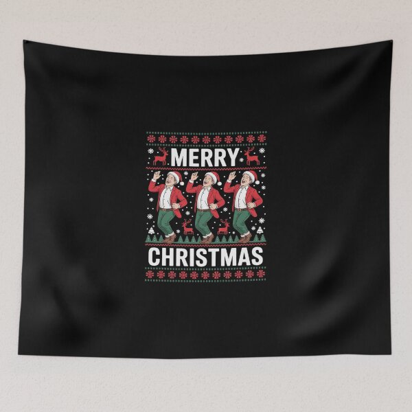 Item preview, Trump Dance Merry Christmas Ugly Xmas  Pajamas designed and sold by SyntaxClaw.