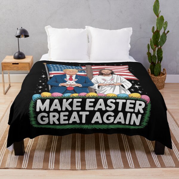 Item preview, Trump Make Easter Great Again Bunny Hunt designed and sold by MarkLeedsArt.