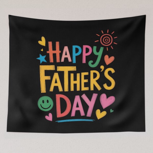 Item preview, Happy Fathers Day For Toddler Baby Kids Saying For Dad designed and sold by EllenJast.