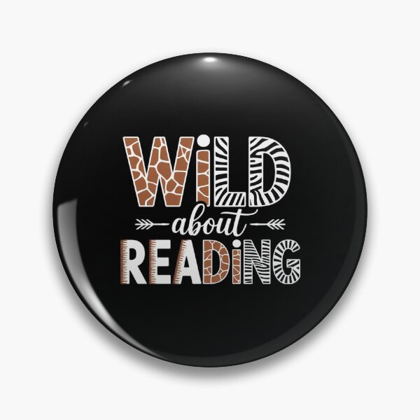 Item preview, Wild About Reading Books Reader Lover Librarian Bookworm  designed and sold by DigitaldeligArt.