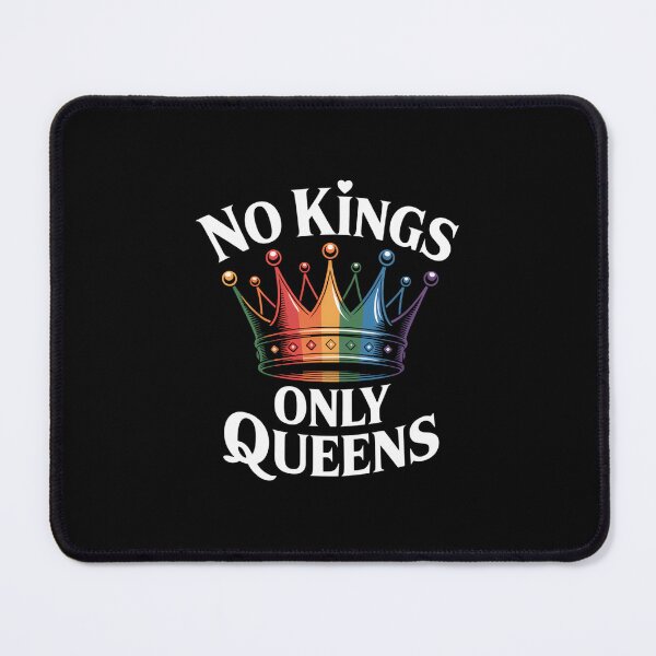 Item preview, No Kings in America Only Queens Queer Ally Gay Pride LGBTQ designed and sold by EllenJast.