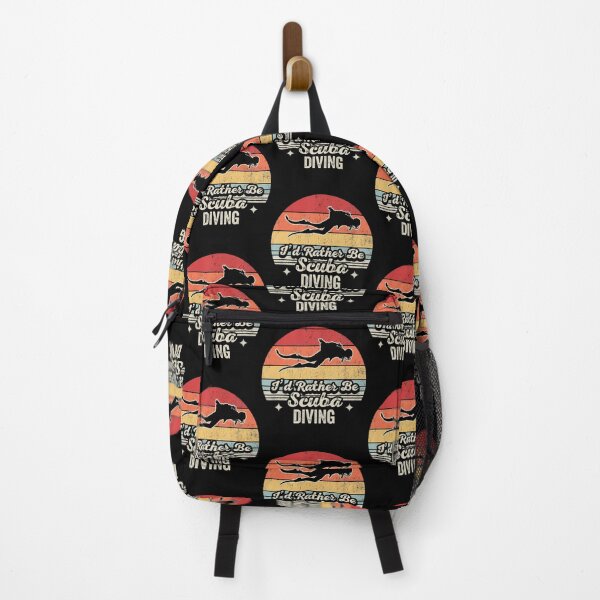 Item preview, I'D Rather Be Scuba Diving Retro Vintage designed and sold by heupelipocko.