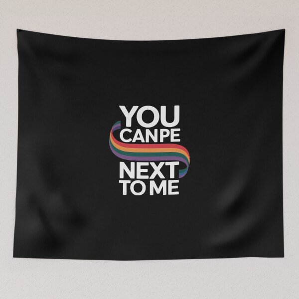 Item preview, You Can Pee Next To Me Transgender Support designed and sold by SyntaxClaw.