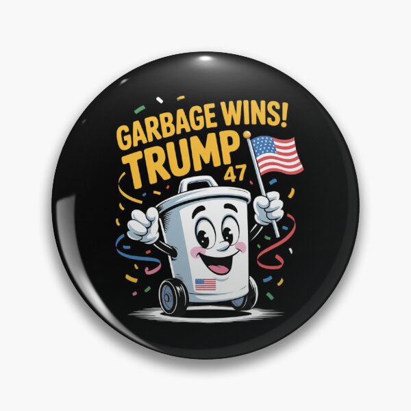 Item preview, Garbage Wins Trump 47 Team Garbage For Trump Elections designed and sold by MarkLeedsArt.
