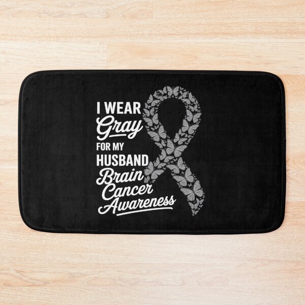 Item preview, I wear Gray for my Husband - Brain Cancer Awareness designed and sold by Catharsiscath.