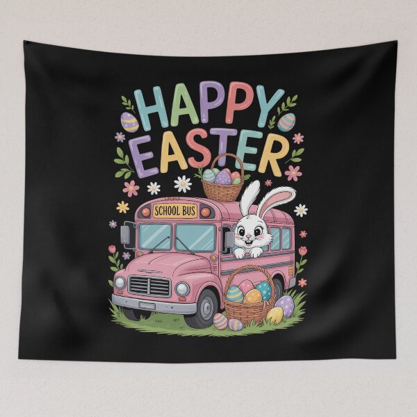 Artikelvorschau, Frohe Ostern! Osterhase, Fahrschule, Bus, Schokoladeneierkorb entworfen und verkauft von EllenJast.