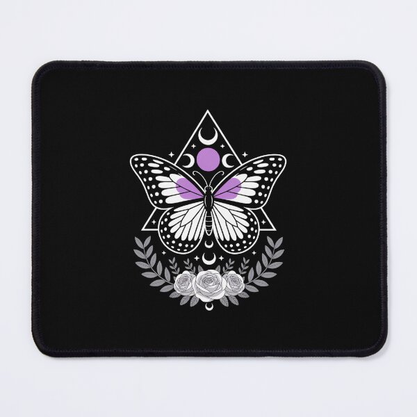 Item preview, Asexual Butterfly LGBT Demisexual Ace Pride Flag, Gay LGBTQ designed and sold by EllenJast.