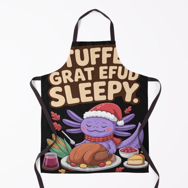 Item preview, Stuffed Grateful Sleepy Axolotl Thanksgiving designed and sold by lamsaoniutoi.
