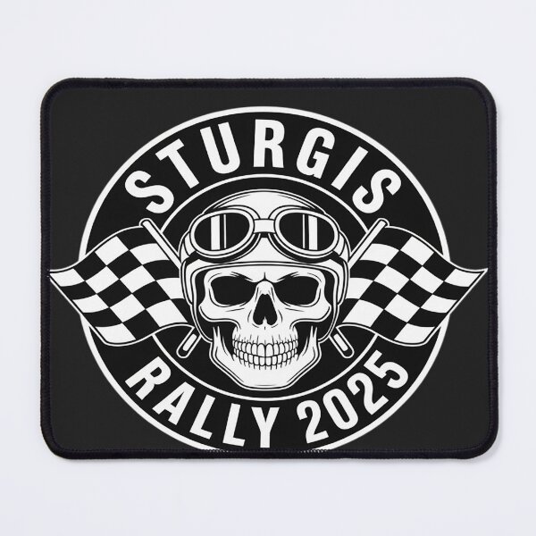 Item preview, Sturgis 2025 Motorcycle Rally Black Hills Biker Skull Ride designed and sold by lamsaoniutoi.
