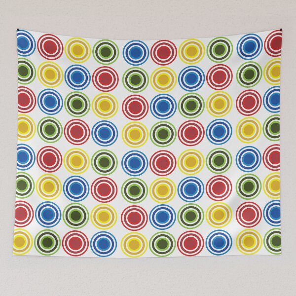 Item preview, Colorful Concentric Circles designed and sold by Nisha Prabhu.