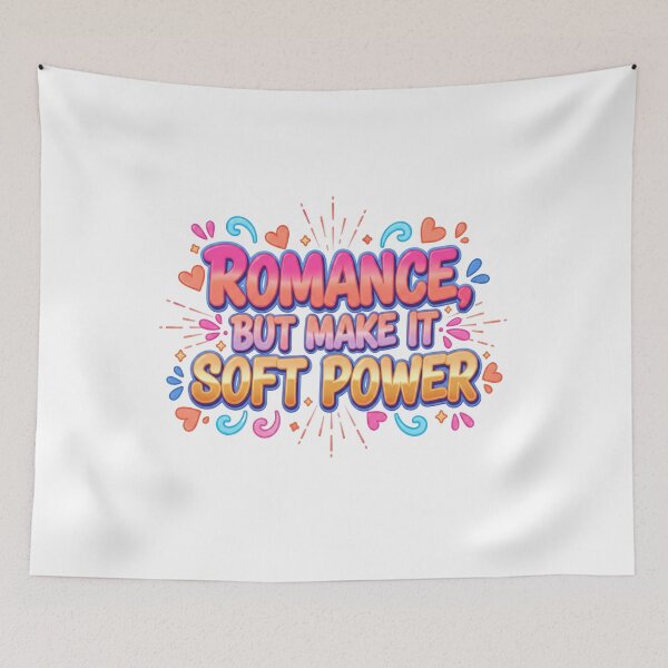 Item preview, Romance But Make It Soft Power-Modern Love & Girl Power Quote Design designed and sold by Aarvya Fashion Club ( A.F.C ).