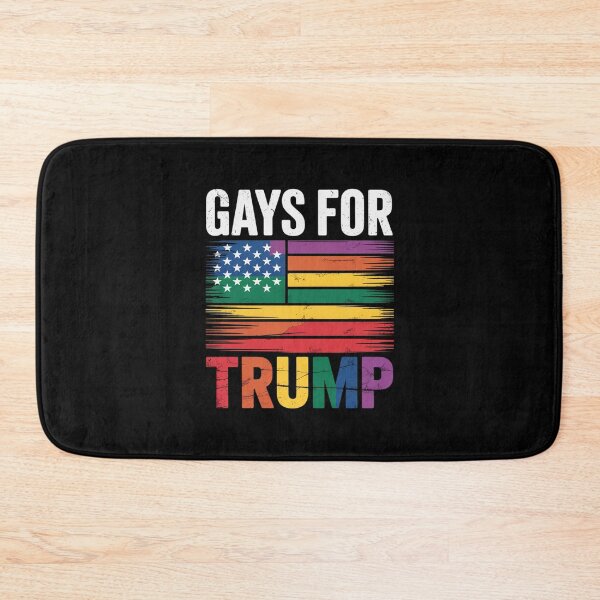 Item preview, Gays For Trump LGBT Pride Gay Rainbow Flag Vote Republican designed and sold by MarkLeedsArt.