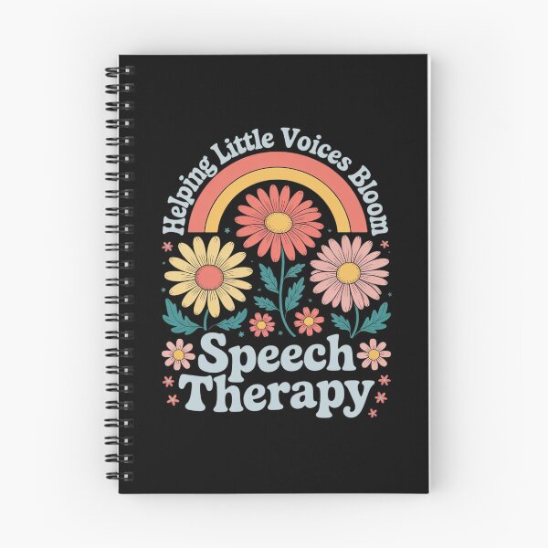 Item preview, Helping Little Voices Bloom Speech Therapy Floral Boho designed and sold by ProudForFunny.