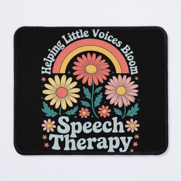 Item preview, Helping Little Voices Bloom Speech Therapy Floral Boho designed and sold by ProudForFunny.