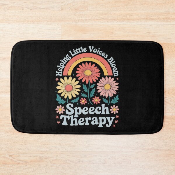 Item preview, Helping Little Voices Bloom Speech Therapy Floral Boho designed and sold by ProudForFunny.