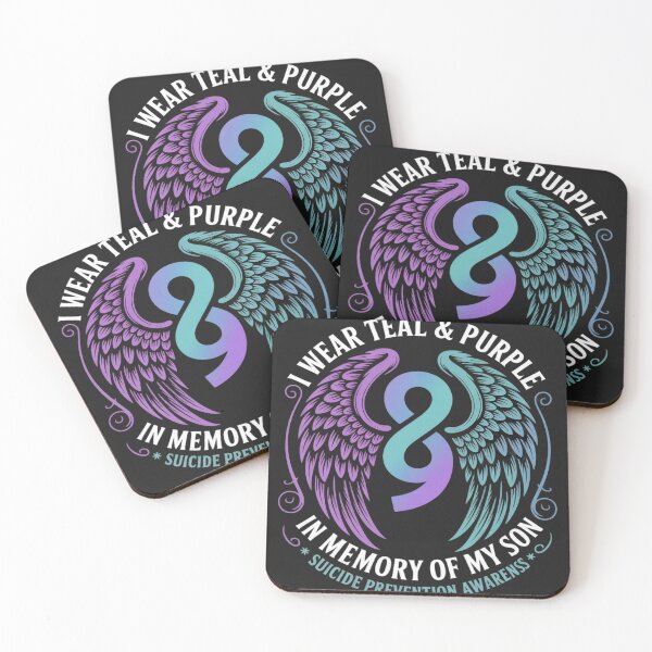 Item preview, Suicide Prevention Awareness I Wear Teal Purple For My Son designed and sold by lamsaoniutoi.