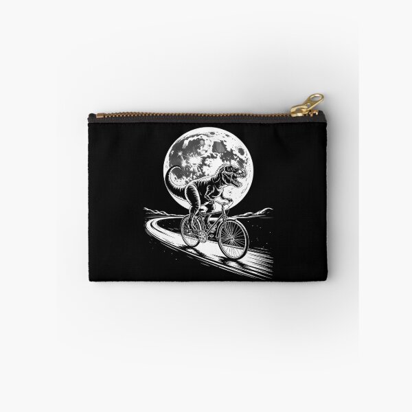Item preview, Womens Dinosaur T-Rex Riding Bicycle Full Moon,  Dinosaur Dino  designed and sold by DigitaldeligArt.