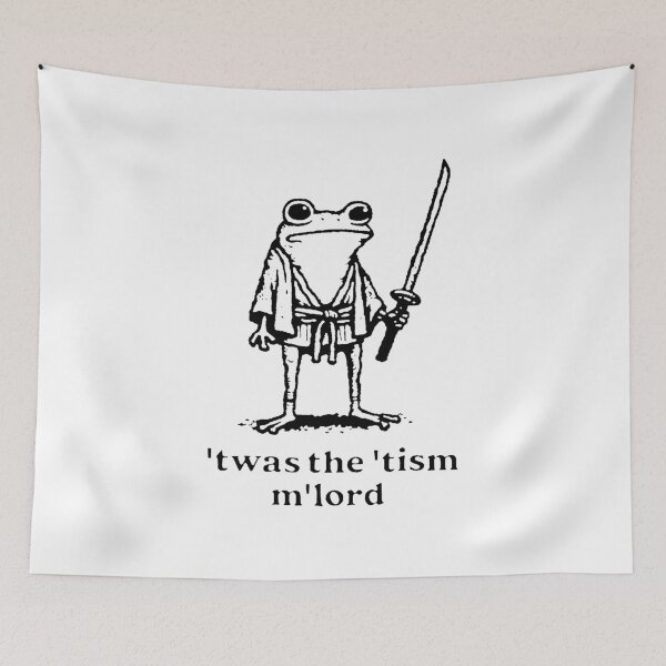 Item preview, ‘Twas The ‘Tism M’Lord designed and sold by onyarasmith.
