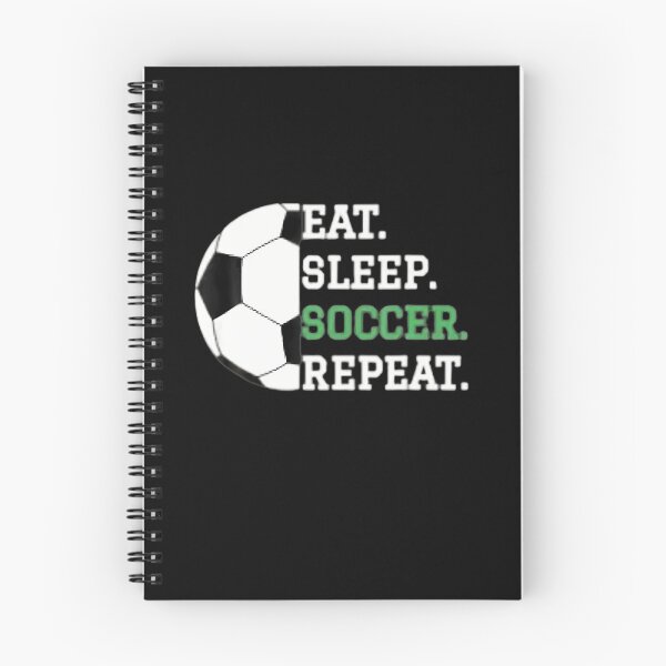 Item preview, Eat Sleep Soccer Repeat Soccer Player Coach Boys Men designed and sold by cordfried3h.