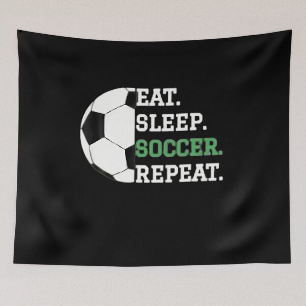 Item preview, Eat Sleep Soccer Repeat Soccer Player Coach Boys Men designed and sold by cordfried3h.