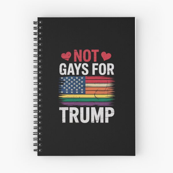 Item preview, Gays Not For Trump USA Flag LGBT Statement Anti-Trump designed and sold by SyntaxClaw.