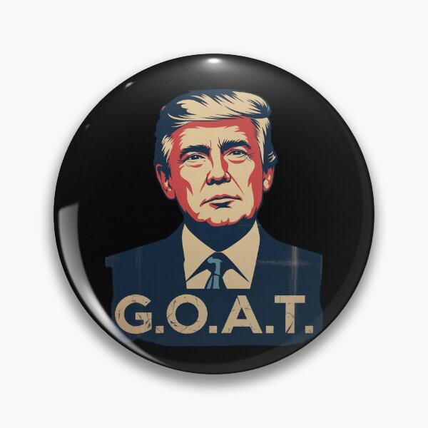 Item preview, GOAT Trump  designed and sold by MarkLeedsArt.