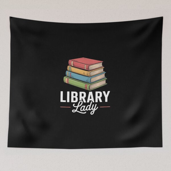 Item preview, Womens Library Lady Librarian Library Assistant  designed and sold by DigitaldeligArt.