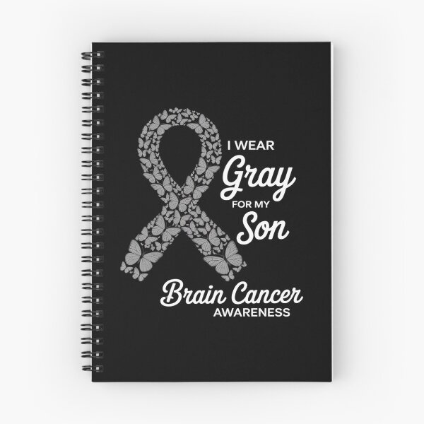 Item preview, I wear Gray for my Son - Brain Cancer Awareness  designed and sold by Catharsiscath.