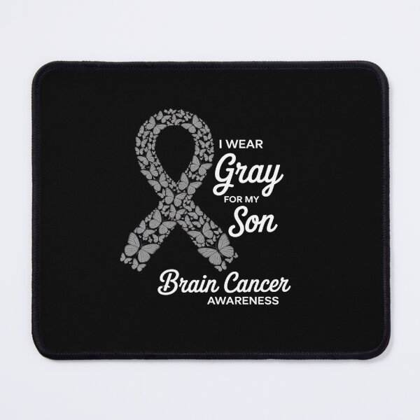 Item preview, I wear Gray for my Son - Brain Cancer Awareness  designed and sold by Catharsiscath.