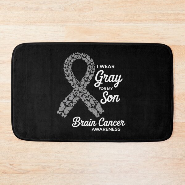 Item preview, I wear Gray for my Son - Brain Cancer Awareness designed and sold by Catharsiscath.