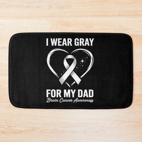 Item preview, I Wear Grey For My Dad Brain Cancer Awareness  designed and sold by Catharsiscath.