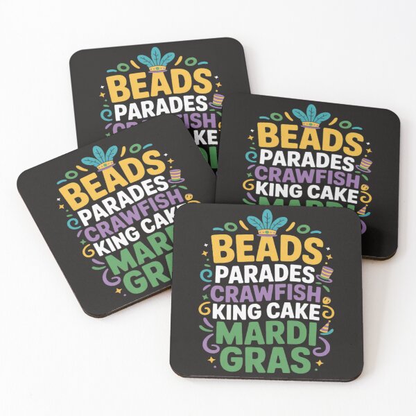 Item preview, Beads Parades Crawfish King Cake Mardi Gras designed and sold by MaryTaylor3.
