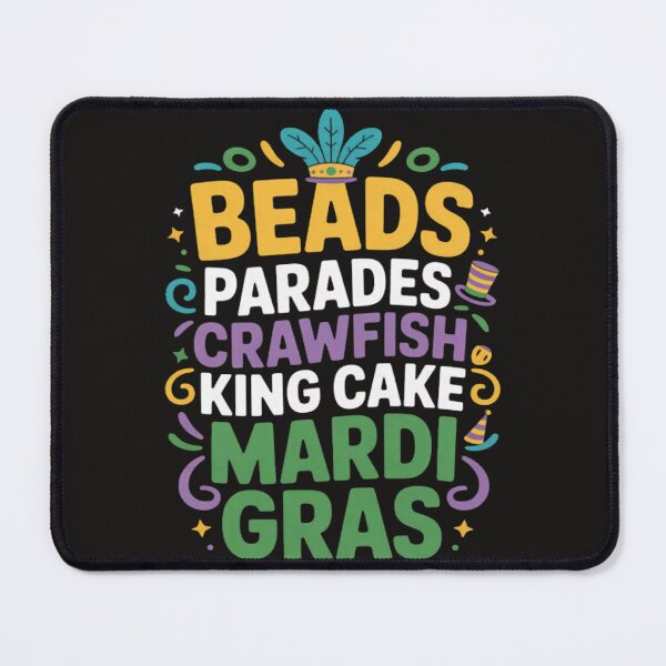 Item preview, Beads Parades Crawfish King Cake Mardi Gras designed and sold by MaryTaylor3.