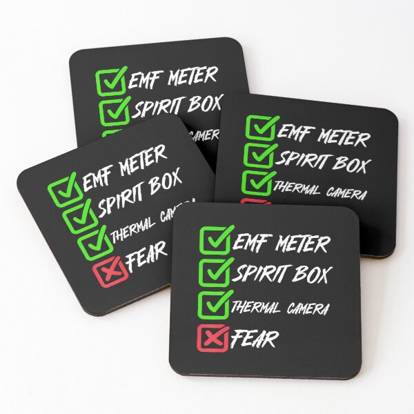 Item preview, Emf Meter Spirit Box Thermal Camera Fear Ghost Hunting designed and sold by caiknelinex.