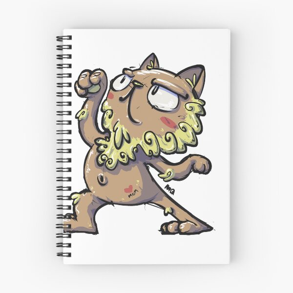 Item preview, Strong Lion designed and sold by Cute & Funny Hand-Drawn Prints | Happy Doodle Friends Shop.