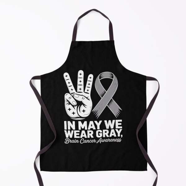 Item preview, In May We Wear Gray Brain Cancer Awareness Month designed and sold by Catharsiscath.