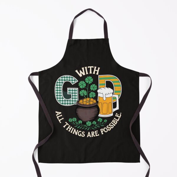 Item preview, With.God All Things Are Possible StPatricks Day designed and sold by MaryTaylor3.