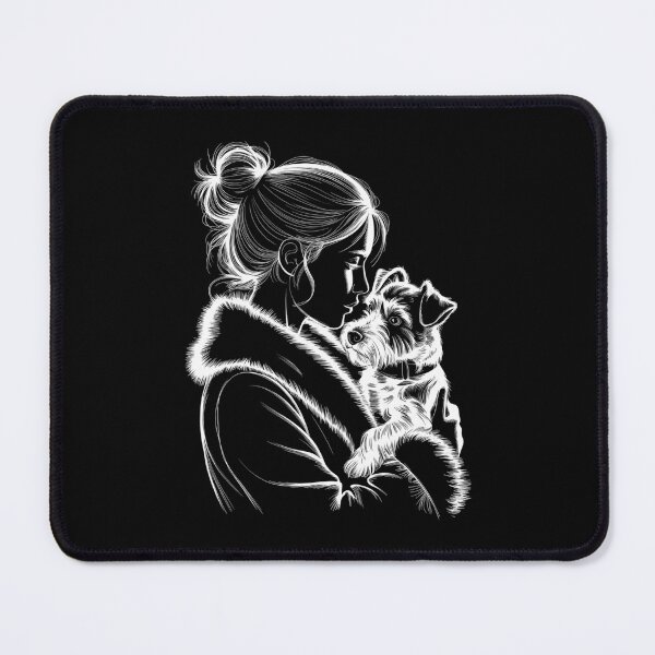 Item preview, Miniature Schnauzer Mom Dog Art Mother's Day designed and sold by IdunayaStore.